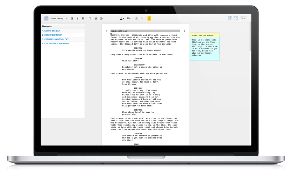 play writing software for mac